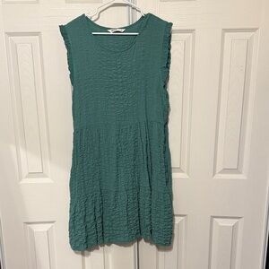Sonoma Green Textured Midi Dress